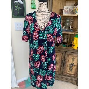 Draper James Pineapple Print Dress